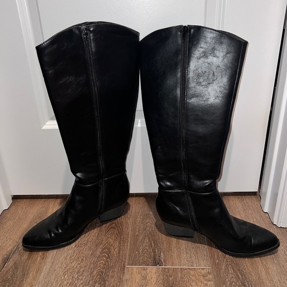 Life Stride Reese Wide Calf Boot in Black - Picture 8 of 11